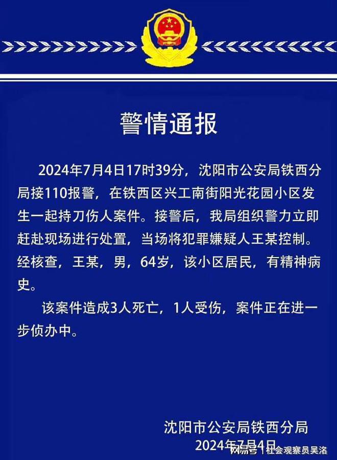 沈阳最新砍人事件，深度探究与反思