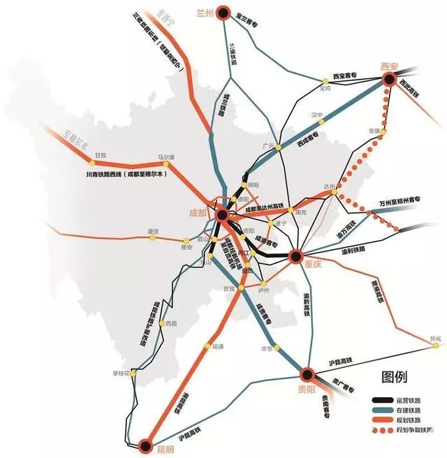 成都最新地铁图概览，城市脉络的新走向
